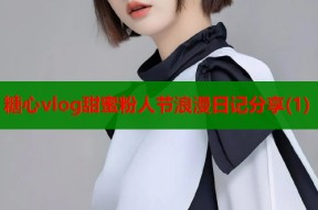 糖心vlog甜蜜粉人节浪漫日记分享(1)