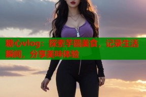 糖心vlog：探索芋圆美食，记录生活瞬间，分享美味体验
