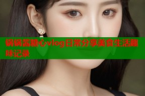 锅锅酱糖心vlog日常分享美食生活趣味记录