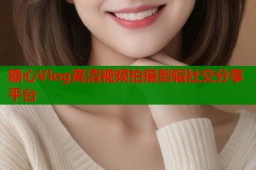 糖心Vlog高清视频拍摄剪辑社交分享平台