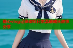 糖心vlog记录幼师日常温暖成长故事分享