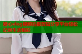 糖心vlog视频拍摄剪辑分享平台轻松记录生活精彩