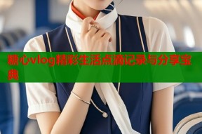 糖心vlog精彩生活点滴记录与分享宝典