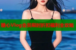 糖心Vlog会员限时折扣福利全攻略