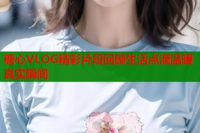 糖心VLOG精彩片段回顾生活点滴温暖真实瞬间