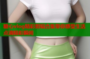 糖心vlog精彩剪辑合集带你感受生活点滴精彩瞬间