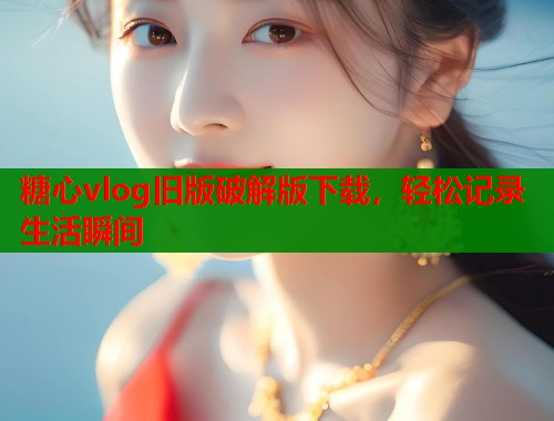 糖心vlog旧版破解版下载，轻松记录生活瞬间  第2张