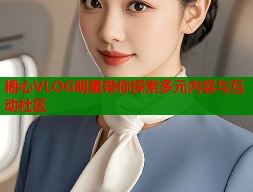 糖心VLOG明星带你探索多元内容与互动社区  第2张