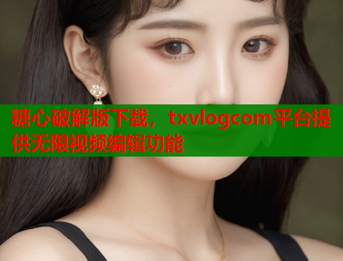 糖心破解版下载，txvlogcom平台提供无限视频编辑功能  第1张