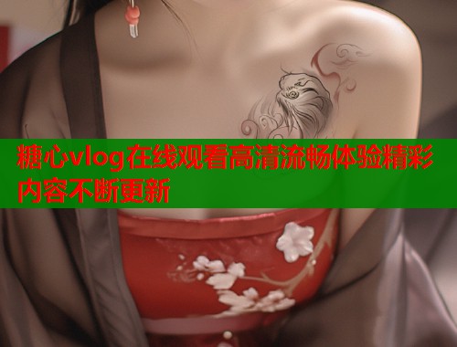 糖心vlog在线观看高清流畅体验精彩内容不断更新  第1张