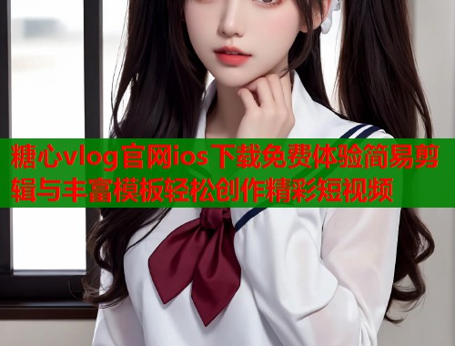 糖心vlog官网ios下载免费体验简易剪辑与丰富模板轻松创作精彩短视频  第2张