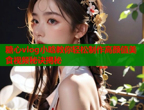 糖心vlog小晗教你轻松制作高颜值美食视频秘诀揭秘  第1张