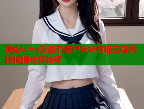糖心vlog万圣节僵尸妹妹惊艳变身揭秘惊悚妆容教程  第1张