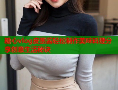 糖心vlog皮蛋酱轻松制作美味料理分享创意生活秘诀  第1张