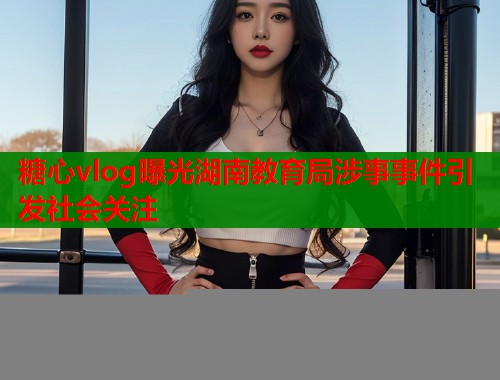 糖心vlog曝光湖南教育局涉事事件引发社会关注  第1张