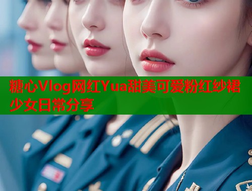 糖心Vlog网红Yua甜美可爱粉红纱裙少女日常分享  第1张