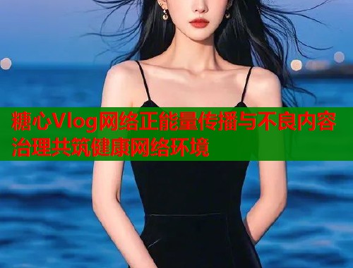 糖心Vlog网络正能量传播与不良内容治理共筑健康网络环境  第1张