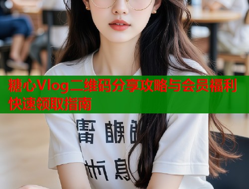 糖心Vlog二维码分享攻略与会员福利快速领取指南  第1张