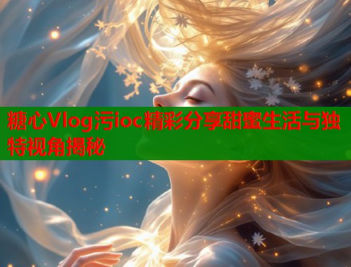 糖心Vlog污ioc精彩分享甜蜜生活与独特视角揭秘  第1张