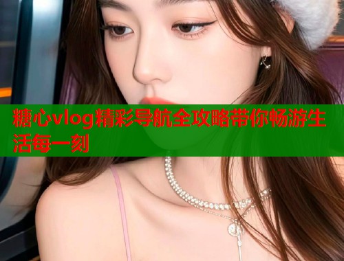 糖心vlog精彩导航全攻略带你畅游生活每一刻  第2张