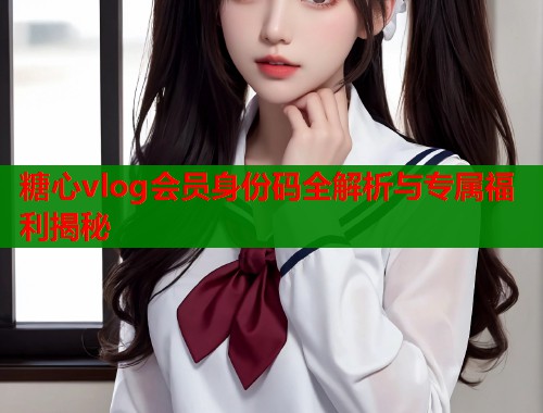 糖心vlog会员身份码全解析与专属福利揭秘  第1张