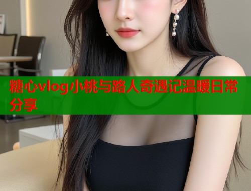 糖心vlog小桃与路人奇遇记温暖日常分享  第1张