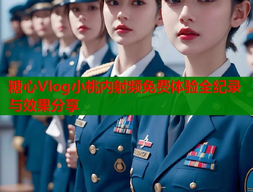 糖心Vlog小桃内射频免费体验全纪录与效果分享  第2张