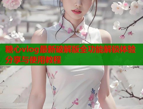 糖心vlog最新破解版全功能解锁体验分享与使用教程  第1张