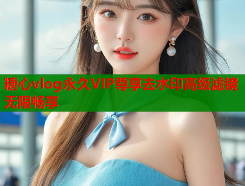 糖心vlog永久VIP尊享去水印高级滤镜无限畅享  第2张