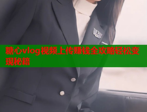 糖心vlog视频上传赚钱全攻略轻松变现秘籍  第1张
